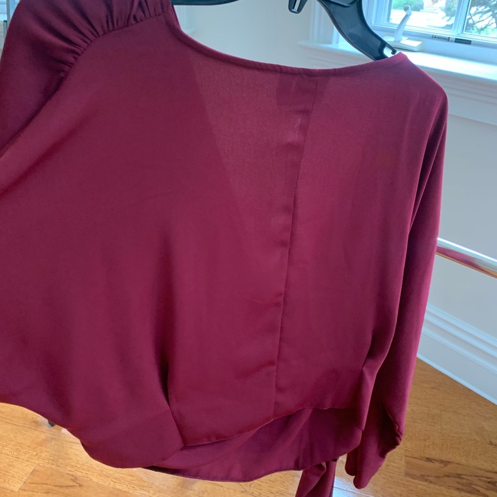 ASOS Wrap Top - Picture 2 of 5